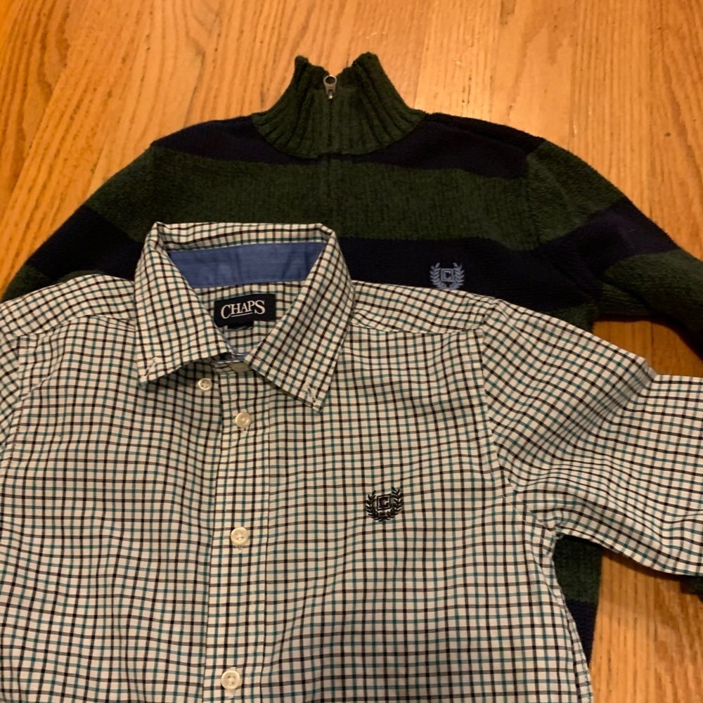 Chaps boys dress shirts.